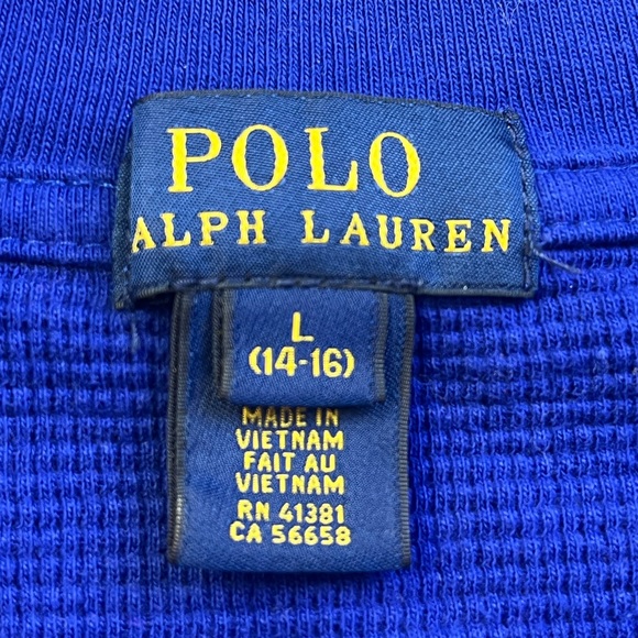 POLO Ralph Lauren Quarter Zip Sweater R171-5 - Picture 2 of 5